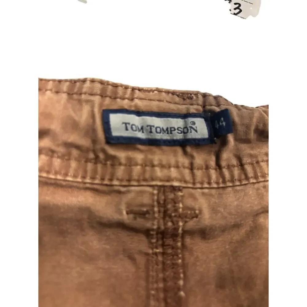 Tom Tompson Brown Utility A- Line Skirt Sizee 44/12